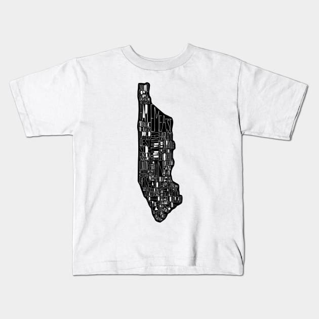 Manhattan Kids T-Shirt by astronaut